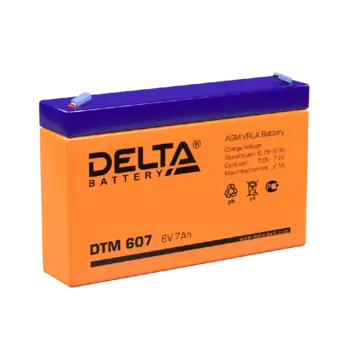 DTM 607 Delta Аккумуляторная батарея Delta DTM 607