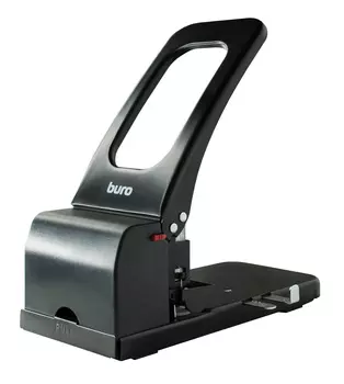 Дырокол Buro Force макс.:100лист. металл черный отв.:2