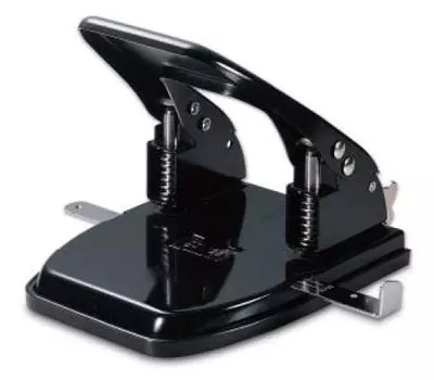 Дырокол Kw-Trio Typical Heavy Duty 978BLCK макс.:30лист. металл черный отв.:2 с линейкой