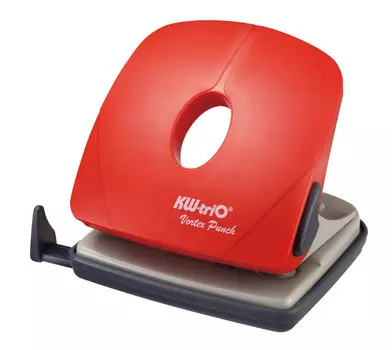 Дырокол Kw-Trio Vortex Medium 96P0 макс.:25лист. металл/пластик разные варианты цветов отв.:2 с линейкой
