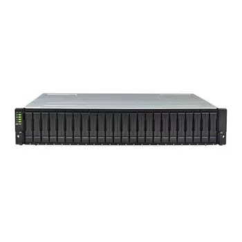 EonStor GS3025R02CBFD-8U32 (25x2.5 SAS/SATA, 2U, Cloud-Integrated Unified Storage, Dual Redundant Controllers (4x4GB Cache, 8x10Gb SFP+ ports, 4 FREE host board slots, 4x12Gb SAS ext ports, 2x SuperCapacitor+Flash+FAN Module, 2x530W), Rackmount Kit)
