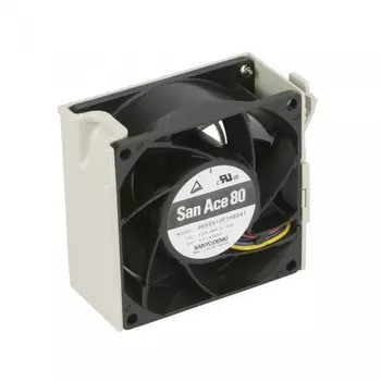 FAN-0166L4 80x80x38 mm, 13.5K RPM, Optional Middle Cooling Fan for 2U U