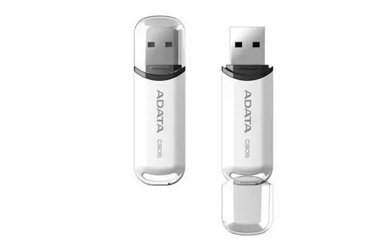 Флэш-накопитель USB2 32GB WHITE AC906-32G-RWH ADATA