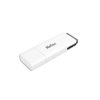 Флеш Диск Netac 16Gb U185 NT03U185N-016G-30WH USB3.0 белый