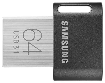 Флеш Диск Samsung 64Gb Fit Plus MUF-64AB/APC USB3.1 черный