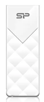 Флеш Диск Silicon Power 16Gb Ultima U03 SP016GBUF2U03V1W USB2.0 белый