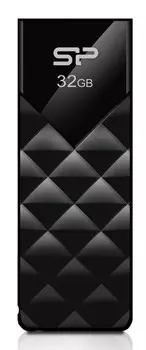 Флеш Диск Silicon Power 32Gb Ultima U03 SP032GBUF2U03V1K USB2.0 черный