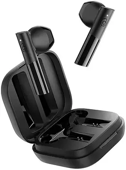 Гарнитура вкладыши Haylou GT6 черный беспроводные bluetooth в ушной раковине