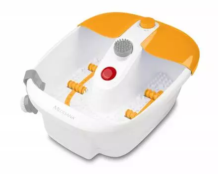 Гидромассажная ванночка для ног Medisana FS 883 60Вт серый/белый