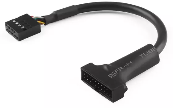 Greenconnect Адаптер переходник USB 2.0 / 19 pin USB 3.0 0.15m Greenconnect 8 pin USB 2.0 - 19 pin USB 3.0 15м (GCR-U2U3)