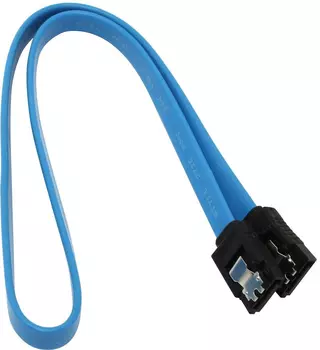 Greenconnect Кабель интерфейсный SATA III 0.5 m SATA III - SATA III до 6Gbps, 26 AWG, 7pin / 7pin, с металлическим фиксатором, медь, пакет Greenconnect SATA III - SATA III 0.5м (GC-ST601-0.5m)