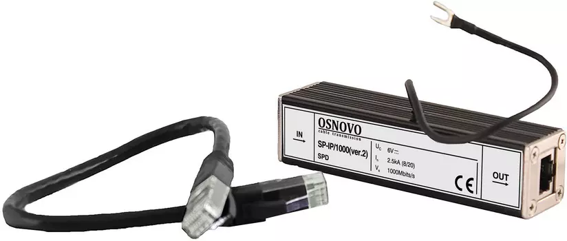 Грозозащита OSNOVO SP-IP/1000(ver2)