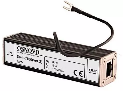 Грозозащита OSNOVO SP-IP/100(ver2)
