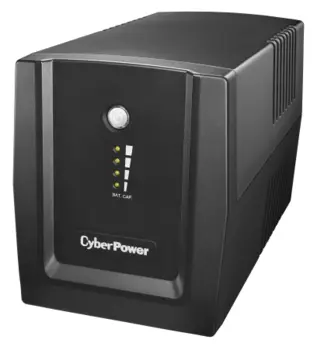 ИБП CyberPower UT1500El , Line-Interactive, 1500VA/900W, 4+2 IEC-320 С13 розетки, USB, RJ11/RJ45, Black, 0.25х0.17х0.35м., 10.1кг. CyberPower UT1500EI