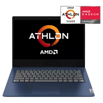 IdeaPad 1 14ADA05 14.0'' FHD(1920x1080) IPS/AMD Athlon 3050e 1.40GHz Dual/4GB/128GB SSD/Integrated/WiFi/BT4.2/HD Web Camera/microSD/7,3 h/1,4 kg/W10/1Y/BLUE