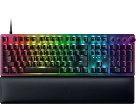 Игровая клавиатура Razer Huntsman V2 (Purple Switch) - Russian Layout Gaming Keyboard Razer Huntsman V2 (Purple Switch) (RZ03-03931300-R3R1)