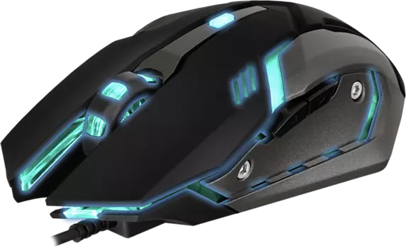 Игровая мышь SVEN RX-G740 USB (5+1кл. бесш. кл. 800-2400DPI, SoftTouch, подсветка) Sven RX-G740 (SV-018344)