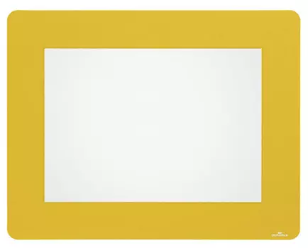 Информационная табличка Durable половая прямоугольная желтый