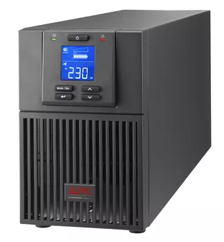 Источник бесперебойного питания APC Easy UPS, Двойное преобразование (онлайн), 1000 ВА / 800 Вт, Tower, IEC, LCD, USB, SmartSlot, подкл. доп. батарей
