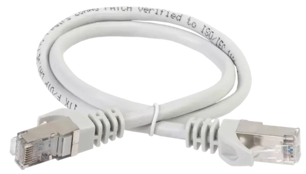 ITK Коммутационный шнур (патч-корд), кат.6 FTP, LSZH, 3м, серый (PC01-C6FL-3M)