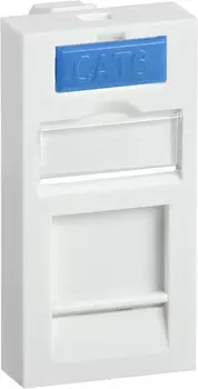 ITK Вставка 45х22,5мм для 1 мод. Keystone Jack с маркером ITK CS6-11M