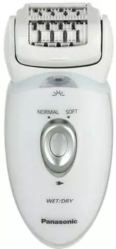 Эпилятор Panasonic ES-ED53-W520 скор.:2 насад.:4 от аккум. серебристый/белый