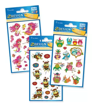 Этикетки Avery Zweckform Z-design 56061/56064/56066 16.5x11.5/70г/м2/3л./белый самоклей. универсальная