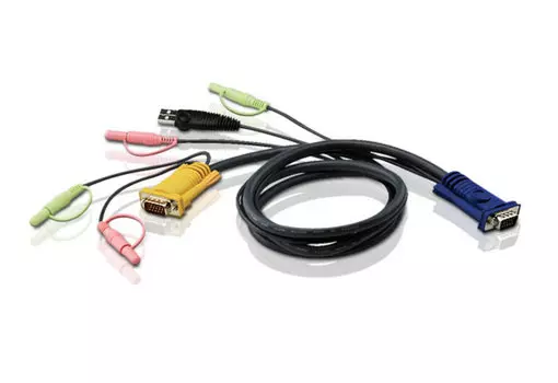 Кабель ATEN CABLE HD15M/USBM/SP/SP-SPHD15M, 3m (2L-5303U)