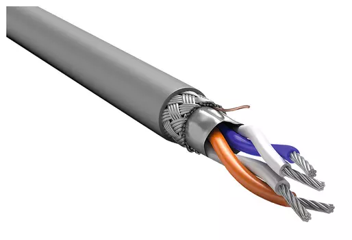 Кабель интерфейсный ITK RC3-RS485-01-SF-4101 RS-485 SF/UTP общий экран в оплётке 1X2 120Om LSZH нг(А)-HFLTx универсальный 200м серый