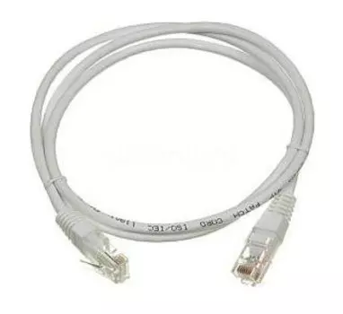 Кабель Патч-корд Lanmaster TWT-45-45-1.0-WH вилка RJ-45-вилка RJ-45 кат.5е 1м белый ПВХ
