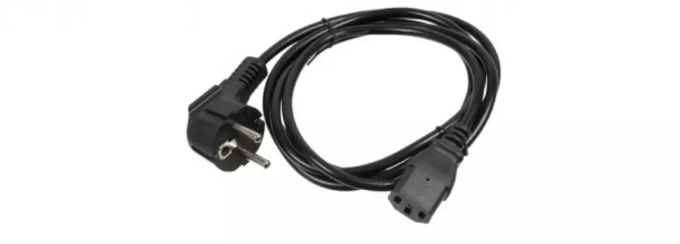 Кабель питания CyberPower EX1030BKDE-C13 (3M DE-C13) IEC-Schuko (3м.) 10А Cyberpower EX1030BKDE-C13