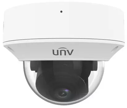 Камера Uniview Видеокамера IP купольная антивандальная, 1/2.8" 2 Мп КМОП @ 30 к/с, ИК-подсветка до 40м., LightHunter 0.0005 Лк @F1.2, объектив 2.7-13.5 мм моторизованный с автофокусировкой, WDR, 2D/3D DNR, U (IPC3232SB-ADZK-I0-RU)