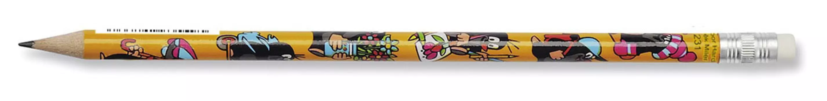 Карандаш ч/г Koh-I-Noor Mole 1231 1231036004TD HB дерево цветной корпус ластик