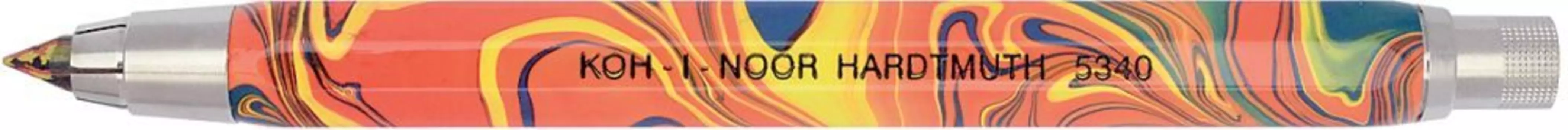 Карандаш механический Koh-I-Noor MAGIC 5340 53400N8809KK 5.6мм метал. корпус цанговый/разноцв.грифель рисунок