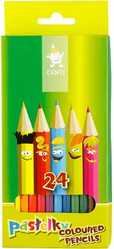 Карандаши цв. Koh-I-Noor Centi 2144 2144024002KS шестигран. дерево 24цв. карт.уп.