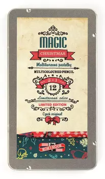 Карандаши цв. Koh-I-Noor Progresso magic 8772 8772012005PL кругл. 12цв. мет.кор.