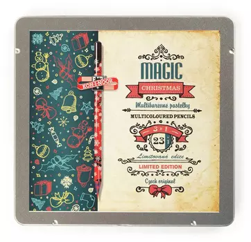 Карандаши цв. Koh-I-Noor Progresso Magic Limited Edition 8774 8774024005PL кругл. цветной корпус 24цв. мет.кор.