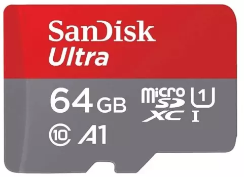 Карта памяти MICRO SDHC 64GB UHS-I SDSQUA4-064G-GN6MN SANDISK