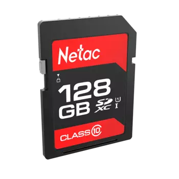 Карта памяти Netac P600 SDHC 128GB U1/C10 up to 80MB/s, retail pack