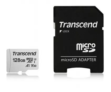 Карта памяти Transcend microSDXC 300S (TS128GUSD300S-A)