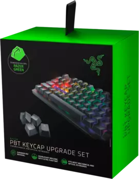 Кейкапы для клавиатуры Razer PBT Keycap Upgrade Set - Razer Green Razer PBT Keycap Upgrade Set, Razer Green (RC21-01490400-R3M1)