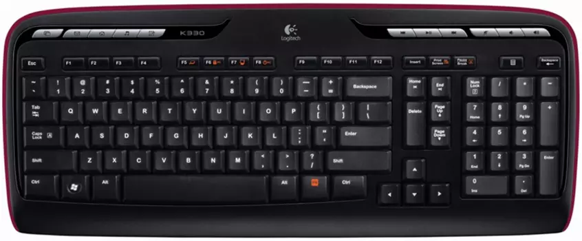 Клавиатура+мышь Logitech Wireless Desktop MK330, (Keybord&amp;mouse), USB, Black, [920-003989/920-003995] (920-003989.)