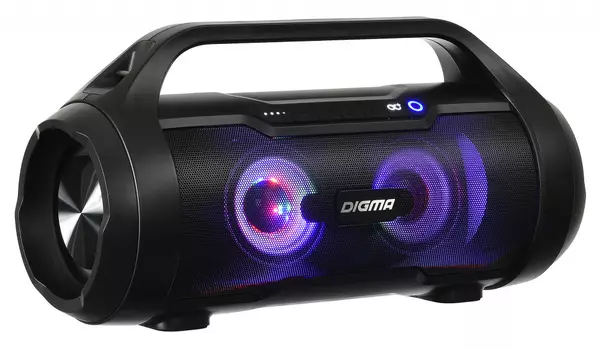 Колонка порт. Digma S-34 черный 25W 1.0 BT/USB 3000mAh (SP3425B)