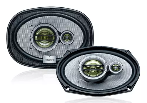 Колонки автомобильные Kenwood KFC-HQ718 320Вт 93дБ 4Ом 18x25см (7x10дюйм) (ком.:2кол.) коаксиальные трехполосные