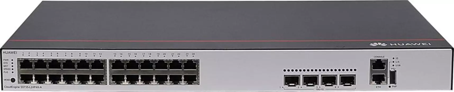 Коммутатор 24 PORT 4*10GE SFP+ S5735-L24P4X-A1 HUAWEI