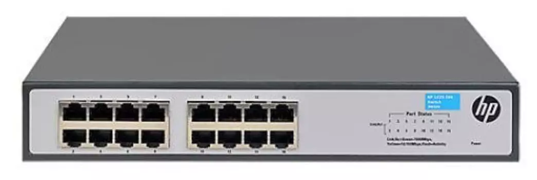 Коммутатор HPE OfficeConnect 1420 JH016A 16G неуправляемый