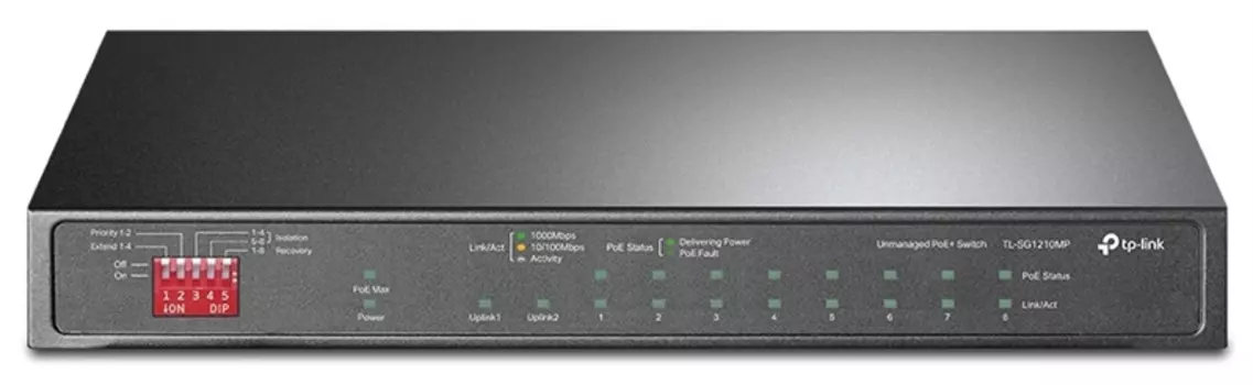 Коммутатор TP-Link TL-SG1210MP
