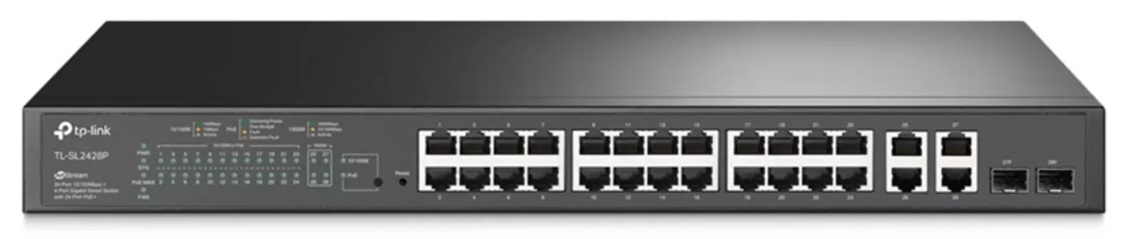 Коммутатор TP-Link TL‑SL2428P (TL-SL2428P)