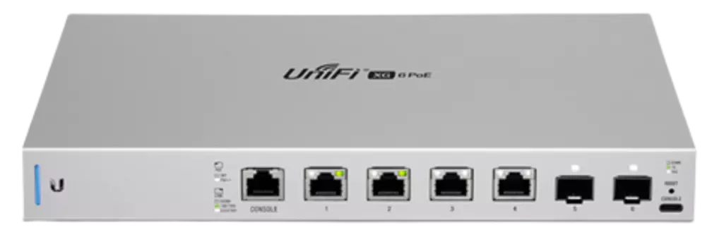 Коммутатор Ubiquiti UniFi Switch XG 6POE (US-XG-6POE-EU)