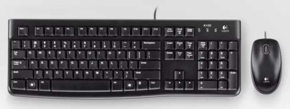 Комплект (клавиатура + мышь) Logitech MK120 (920-002561)